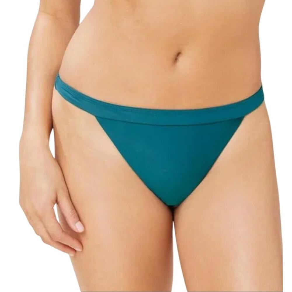 Andie Swim Green Bikini Bottom The Caicos Size Large